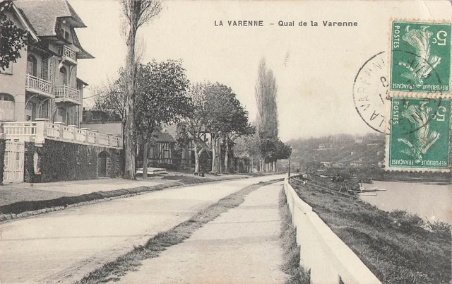 CPA 94 LA VARENNE Quai de la Varenne 52374