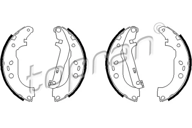 Kit ganasce freno Topran 302 289 per Ford Transit Connect Tourneo 16 V TDCi