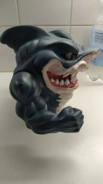 Vintage Mattel Street Sharks RIPSTER  Hand Shark Puppet Figure 1994 - Minor Wear