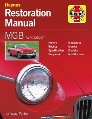 Lindsay Porter MGB Restoration Manual (Poche)