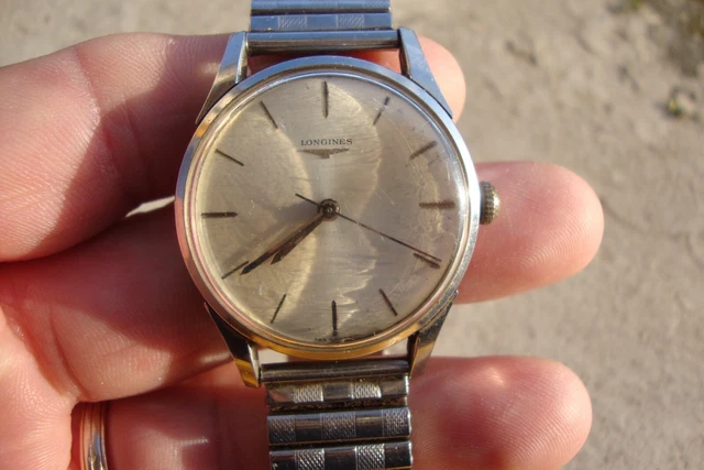 Montre Bracelet Mécanique Vintage Glenia – Fonctionne, Modèle Unisexe, REF08716J