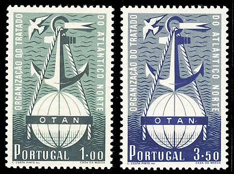 PORTUGAL 1952, MiNr. 778-779, 778-79, tadellos postfrisch, Mi. 450,--