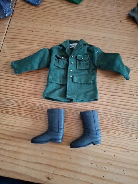 Panoplie Complète Action Joe (Action Man) Soldat Militaire Années 70 - Tenue Vintage D'occasion