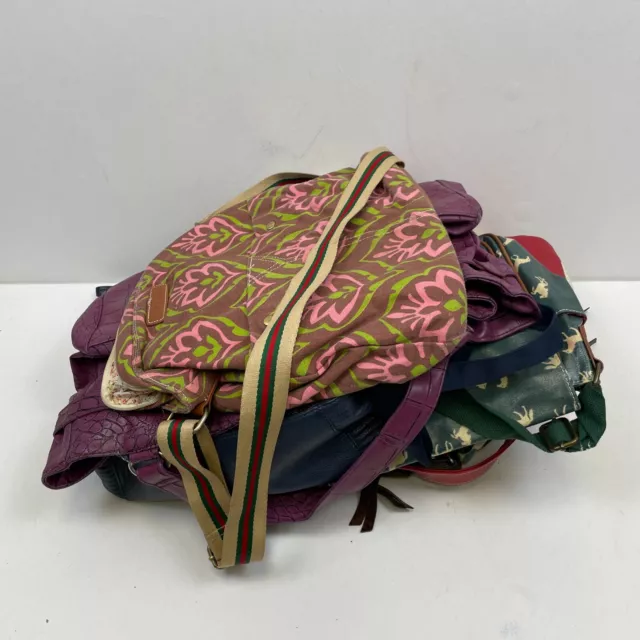 Joblot Of Handbags 10 Items Clutch Tote Purse Backpack Bundle Wholesale