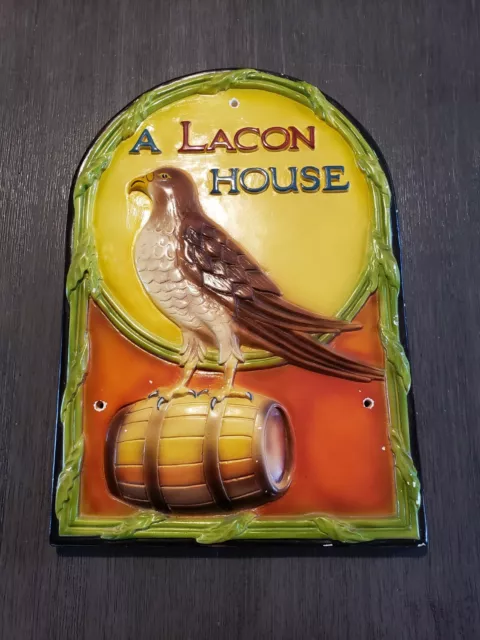 Vintage Lacon House Plaque. UK Brewery pubs.