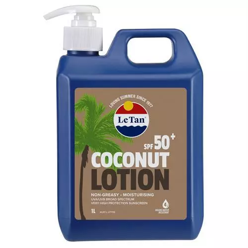 New Coconut Spf50+ Lotion 1L