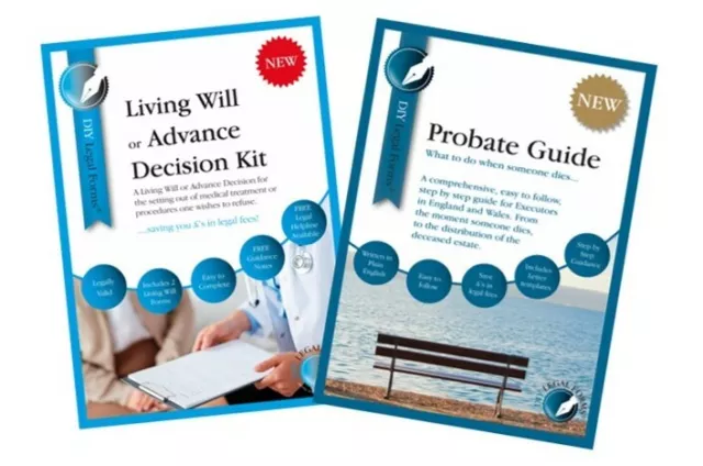 LIVING WILL / ADVANCE DECISION and PROBATE KIT, ULTIMATE BRAND NEW Editions