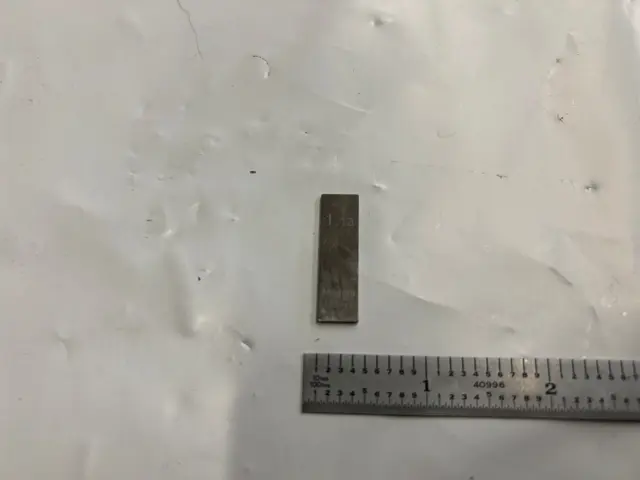 1.13mm Mitutoyo Steel Rectangular Gauge Gage Block
