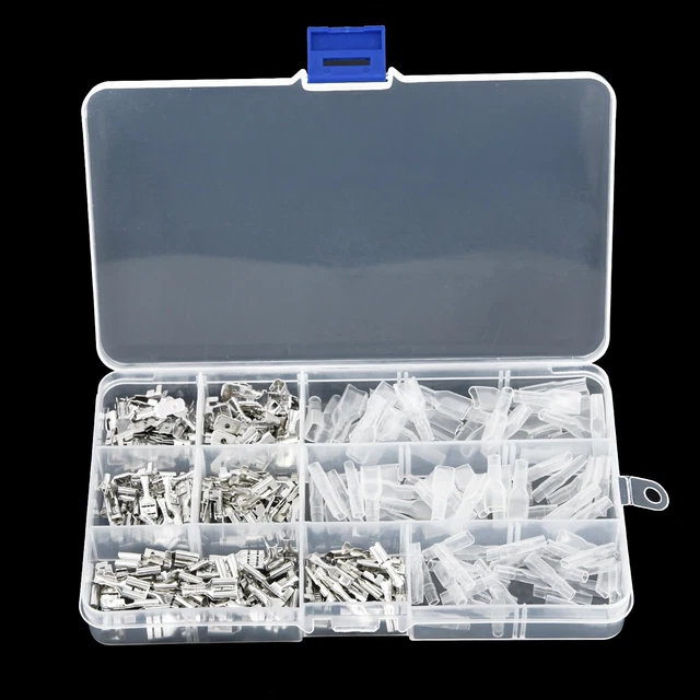 Stagnati Ottone 270pcs Isolato Custodia Connettori Assortimento Assortito