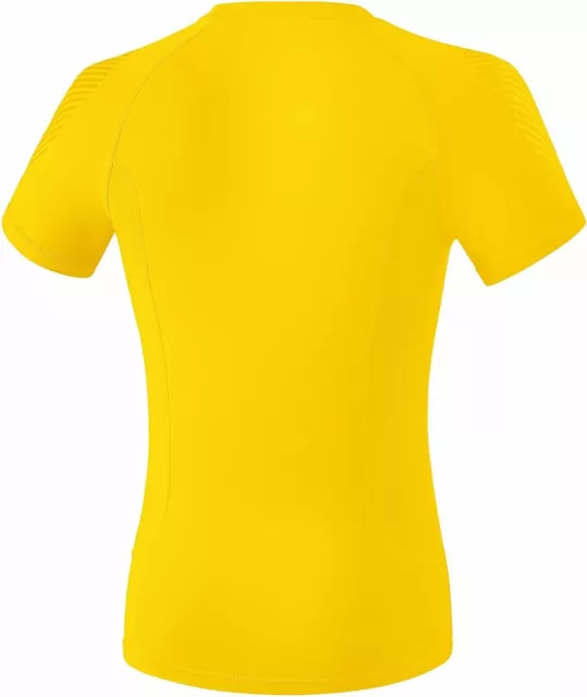 Erima bambini elementare t-shirt sportiva calcio camicia a maniche corte, giallo, 128 2