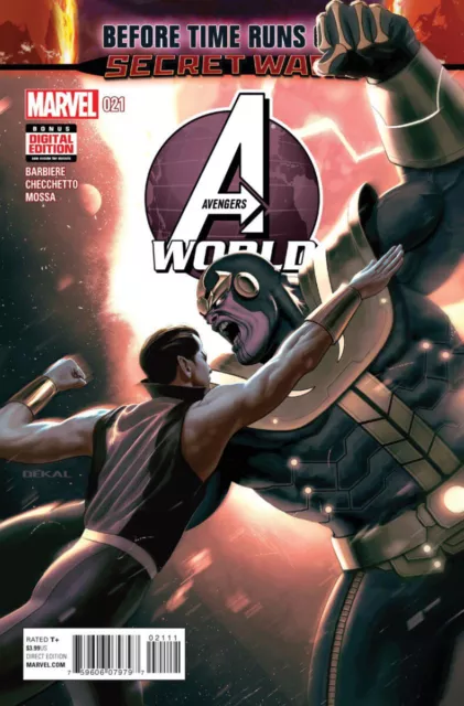 Avengers World (2014) #  21 (8.0-VF) Before Time Runs Out! Secret Wars, FINAL...