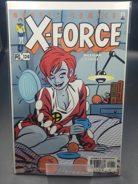 X-Force #124 (Marvel, 2001) NM- GRADE, Peter Milligan story, Cooke