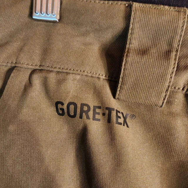 AK BURTON SNOWBOARD Pants Mens L Green GoreTex Vented Zippers Cargo