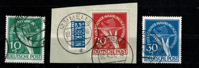 RAR Berlin 68-70 Währungsgeschädigte 1949 sauber gest. M€ 600 - 58-223