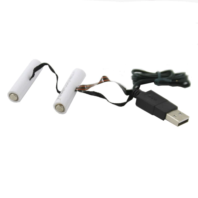 Home Decor Usb Power Connect "Aa" Metal Convert Power Dc Usb0010