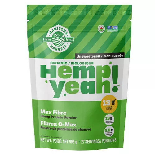 Hemp Yeah Max Fibre Organic Unsw 908 Grams By Manitoba Harvest