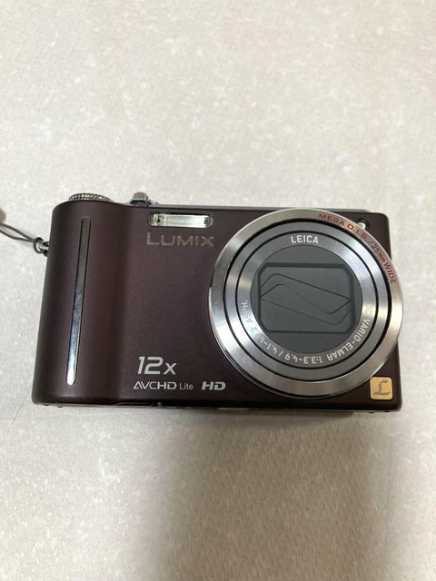 PANASONIC LUMIX DMC-TZ7 Compact Camera 12X Zoom Brown incl