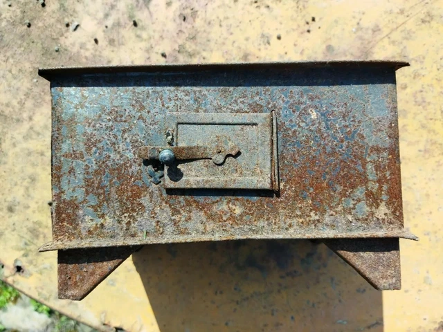 Cuisinière Jouet Ancienne JEP - Fourneau En Tôle Peinte - Jouet Vintage Français