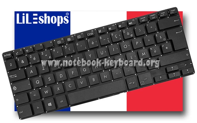 Clavier AZERTY Français Pour ASUS PU500 PU500C PU500CA - Clavier Original Neuf