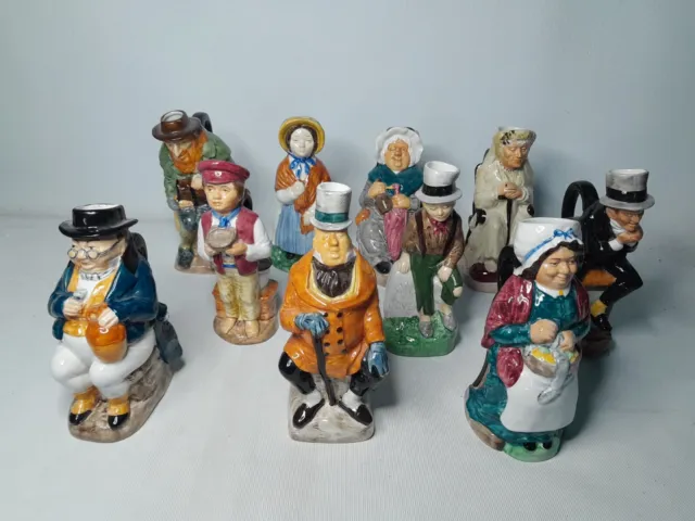 Your Choice of Wood & Sons CHARLES DICKENS TOBY JUG COLLECTION Franklin Mint