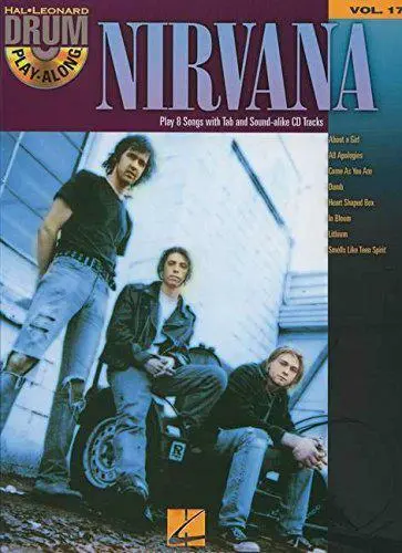 Drum Play Along Volume 17 Nirvana Drums Book/Cd (Hal Leonard Drum Play-Along) by