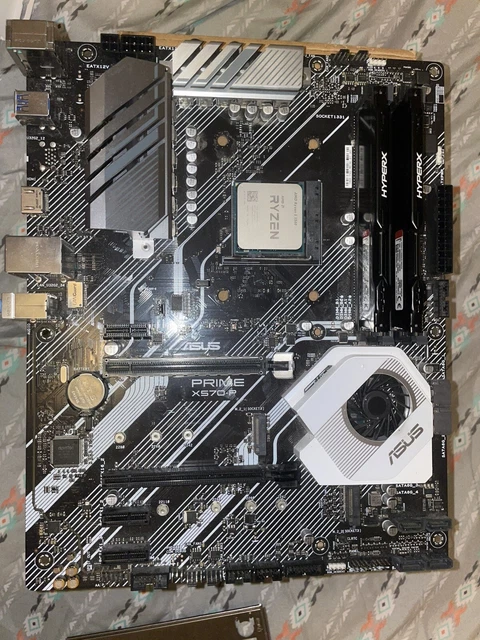 CPU + MOTHERBOARD + RAM Combo: ASUS PRIME B550 + Ryzen 5 5500 + 8GB ...