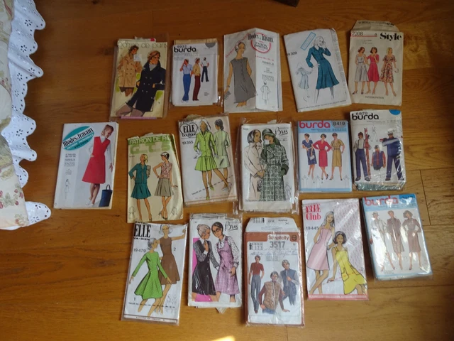 Lot De Patrons De Couture Modes Et Travaux - Suppléments Grande Taille Femme - Occasion