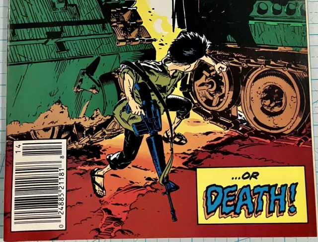 The 'Nam #39 High Grade NM Newsstand Michael Golden Cover 1989 Marvel Comics 3