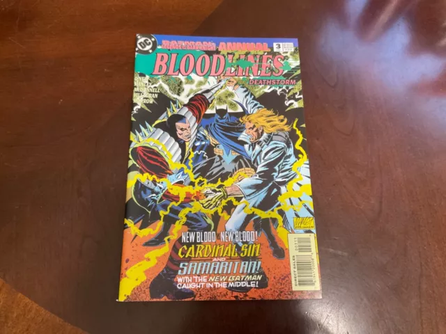 1993 Batman Legends Of The Dark Night Bloodlines Annual #3 Comic Book DC Comics