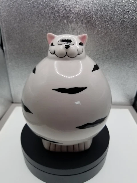 Black And White Cat Coin Bank