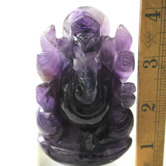 Superb Amethyst Elephant (Ganesha) -   Very detailed carving