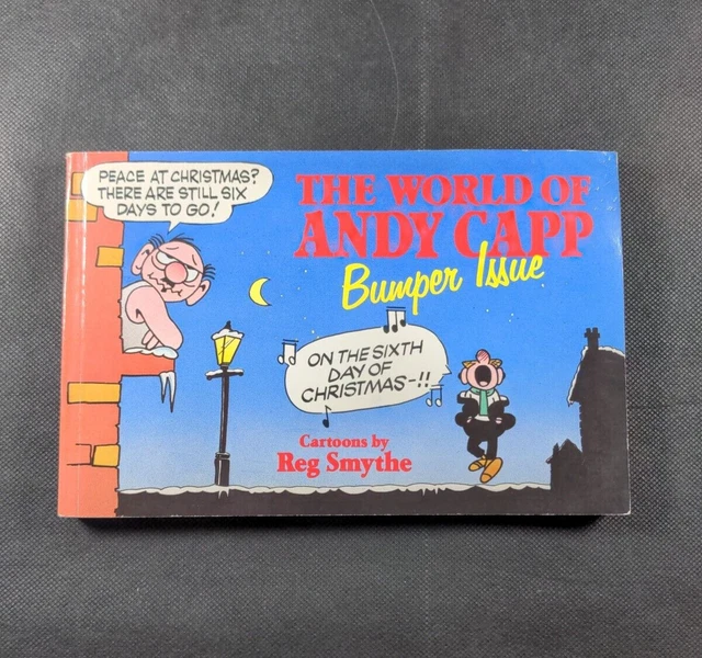 THE WORLD OF Andy Capp Bumper Issue 1987 Vintage Cartoon Paperback ...