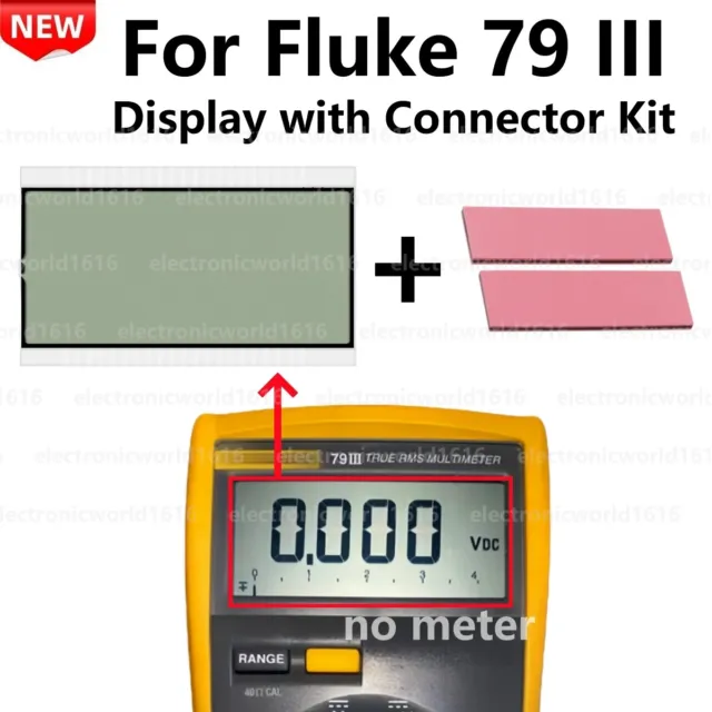 Screen For Fluke 79III 79-3 Portble Digital Multimeters LCD Display Repair Parts