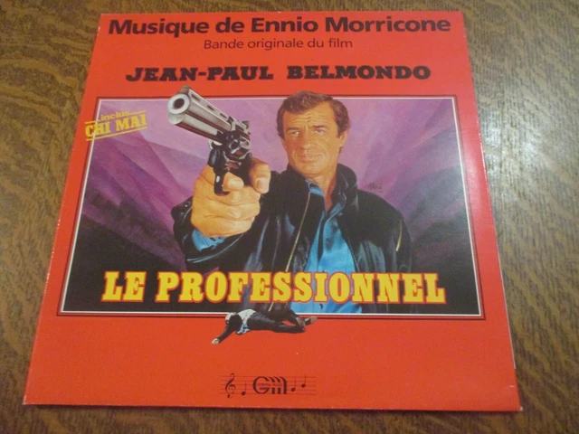 33 tours ENNIO MORRICONE bande originale du film "le professionnel"
