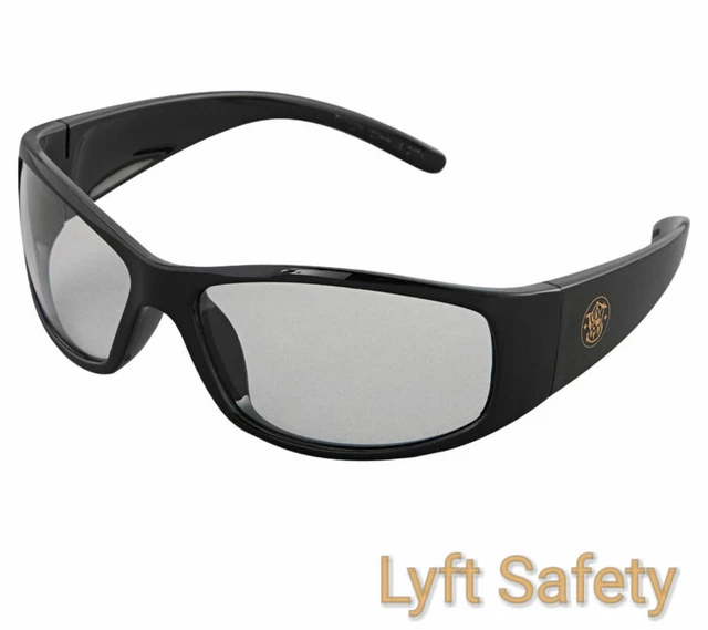Smith & Wesson Elite Black Smoke Anti-Fog Safety Glasses Eye Protection 3-Pair