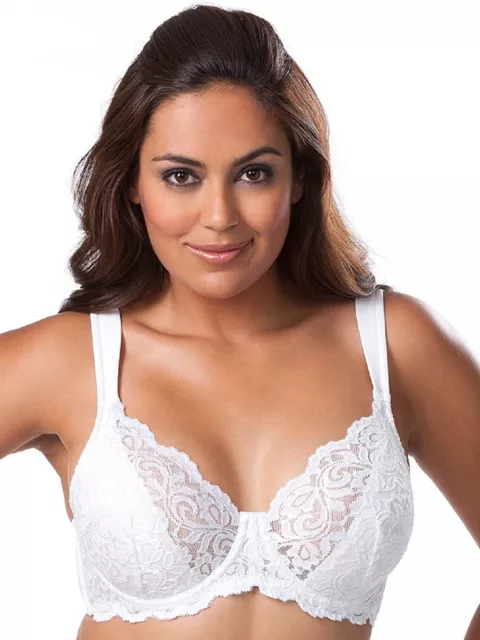 Leading Lady Scalloped Lace Underwire Full Figure Bra Style 5044