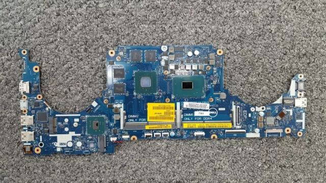 C5NXN Dell Inspiron 15 7577 DDR4 Motherboard Intel i7-7700HQ LA-E991P w/GTX 1050