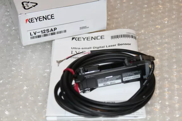 KEYENCE LV-12SAP Ultra-Small Numérique Laser Capteur Neuf