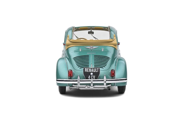 Renault 4CV Convertible Vert Ardennes,echelle 1:18,Solido,neuve 3