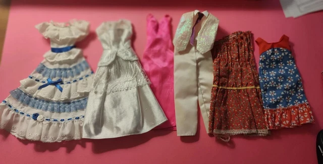 Lotto di vestiti Barbie superstar vintage anni 70