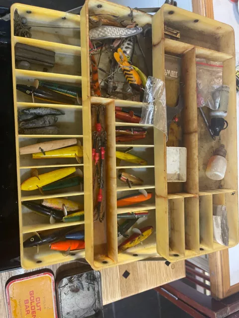 Abu Fishing Tackle Box With Contents