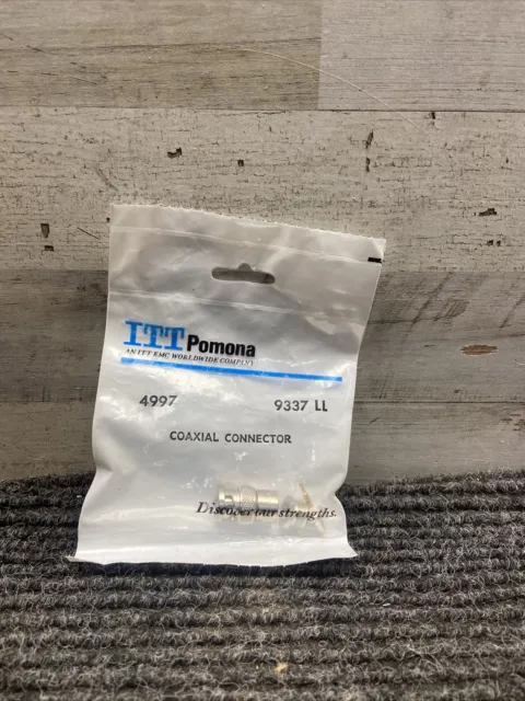 New ITT  Pomona 4997 Coaxial Connector