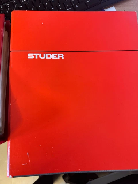 Studer B67 VU Meterbrücke / Meterbridge + Monitor Speaker #1 | Italia