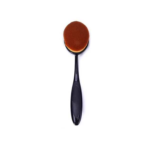 Pennello Ovale Make Up Applicazione Fondotinta Cipria Fard Phard Trucco Setole