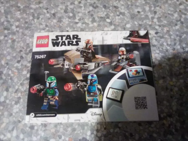 LEGO!!  SOLO ISTRUZIONI!! 75267 Star Wars Mandalorian Battle Pack 75267