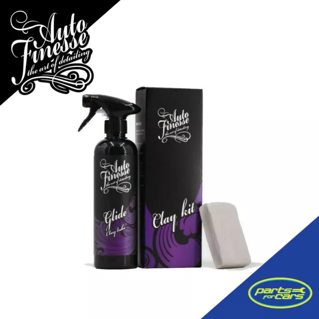 Auto Finesse – Clay Bar Kit – Dekontamination – Clay Bar und Glide Lube