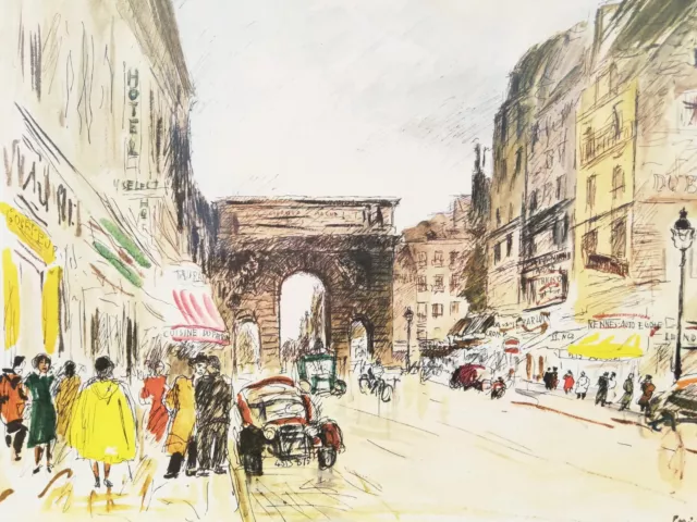 MICHELE CASCELLA: Fotolitografia, Firmata, in Cornice, P.A. Perfetta. STUPENDA!!