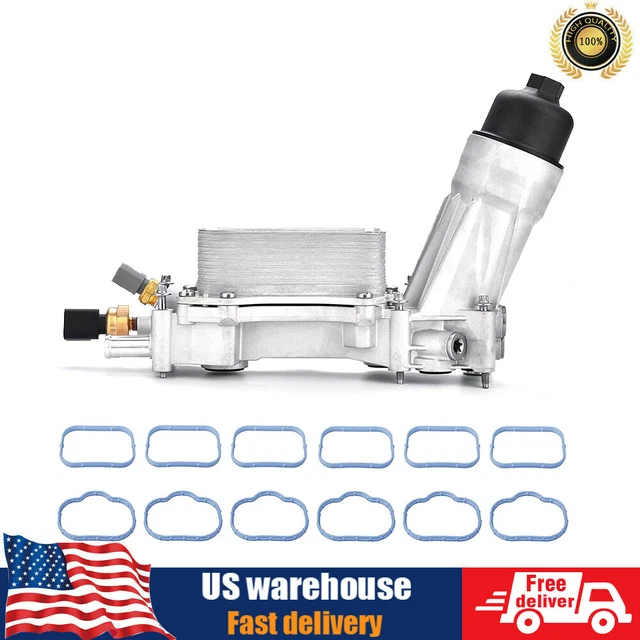 ALUMINUM ENGINE OIL Filter Housing Fit For 20112016 Dodge Jeep