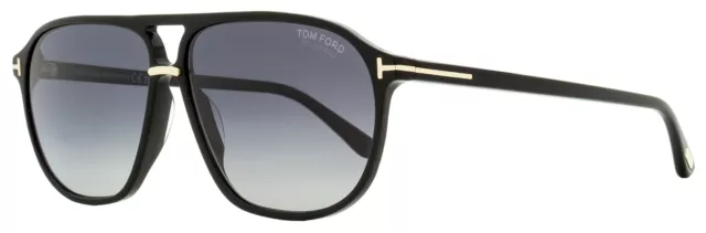 Tom Ford Navigator Sunglasses TF1026 Bruce 01D Black/Gold 61mm FT01026