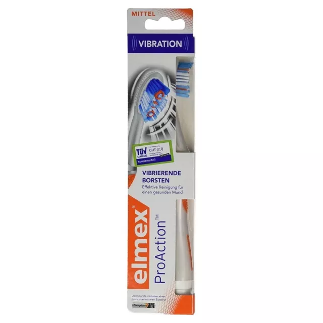 Elmex Proaction Brosse à Dents 2er Paquet